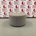 Grey Fabric 60cm 'Giro' Pouffe