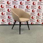 'Elite Luma' Lounge Chair on Black Legs - Type 4