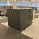 Dark Grey Central Storage Island