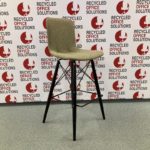 'Elite Bob' Stool with Black Base - Type 1