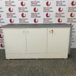 White and Grey Workbench/Storage