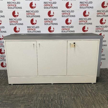 White and Grey Workbench/Storage