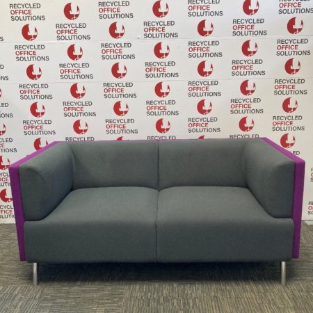 Purple/Grey Fabric 'Orangebox' Sofa