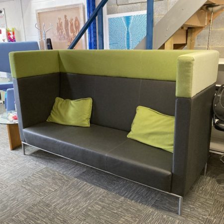 Green/Grey Fabric Reception Booth