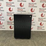Black 3 Drawer Metal Pedestal - Type 2