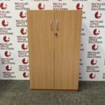 Half Height Wood Effect Cupboard
