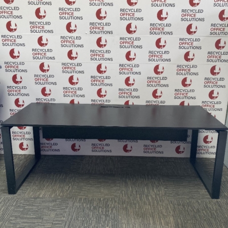 Large Black Desk - 200cm