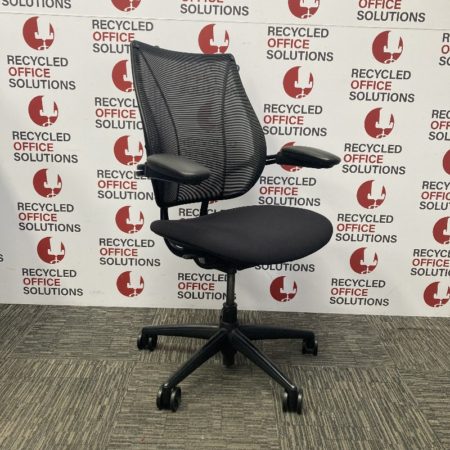 Black 'Humanscale Liberty' Operator Chair