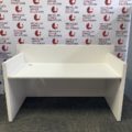 White Wooden Reception Desk