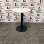 Small White Round Table