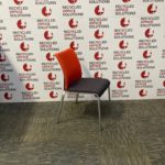 Orange/Grey Orangebox Stacking Chairs