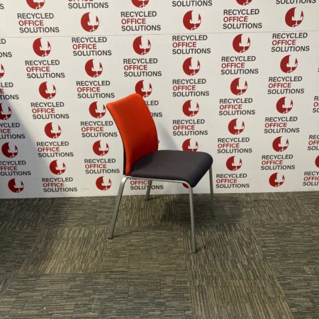Orange/Grey Orangebox Stacking Chairs