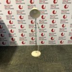 Tall Off-White Coned Lamp