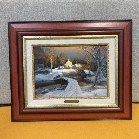 Michael Satarov Painting - Winter Evening