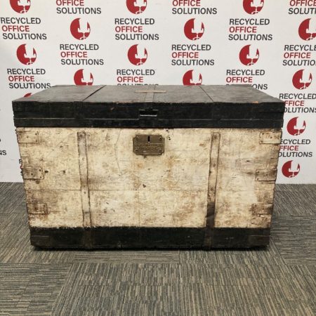 Antique Naval Travel Trunk
