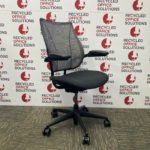 Black 'Humanscale Liberty' Operator Chair - Black Frame