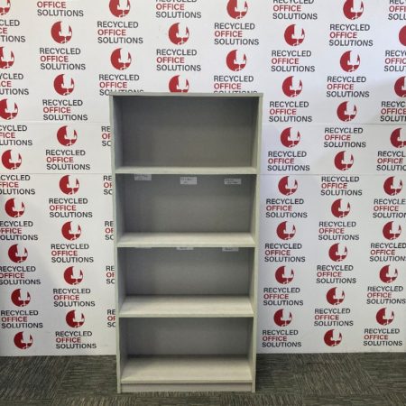 Light Grey Tall Bookcase - 77cm