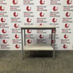 Light Grey Wooden Printer Table