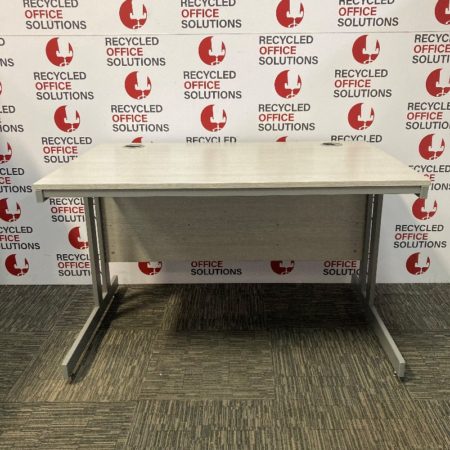 Grey Wood Effect Desk - 120cm - Type 2
