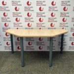Beech Effect D-End Table