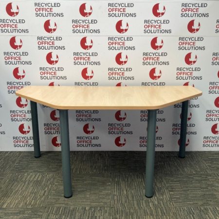 Beech Effect D-End Table