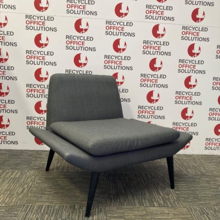 Grey Fabric 'Morgan Furniture Miami Lounge Chair'