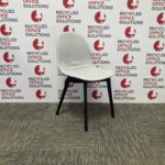 Gresham LC11 Wooden 4 Leg Upholstered Chair - Grey