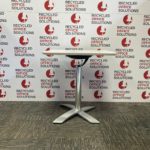 Folding White Canteen Table