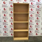 Mid Height Oak Effect Bookcase