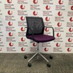 'Orangebox Workday Lite' Task/Meeting Chair - Purple/Black