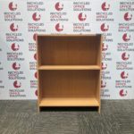 Half Height Beech Effect Bookcase