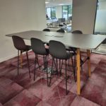 Tall Dark Grey Table/Workbench