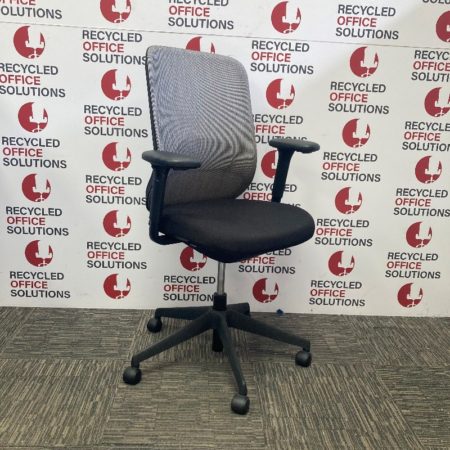 Black 'Orangebox Do' Task Chair with Black Frame - Fabric Seat