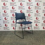 Blue 'Orangebox Cors' Stacking Meeting Chair
