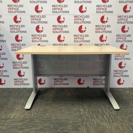 120cm Straight Maple Desk - Type 4