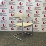 'Verco' Mix Meeting Chair In Creme