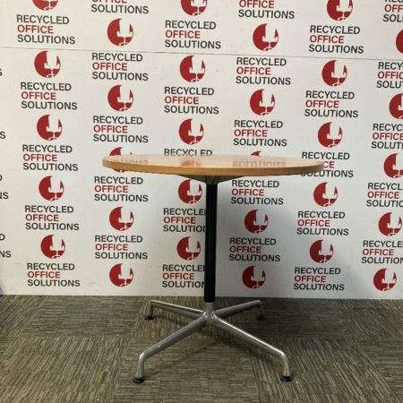Mid Walnut Round Canteen Table