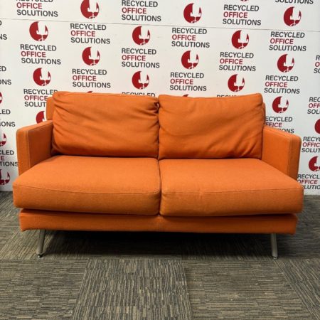 Orange 'Orangebox' 2 Seater Sofa