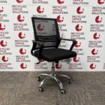Black Mesh Back Operator Chair
