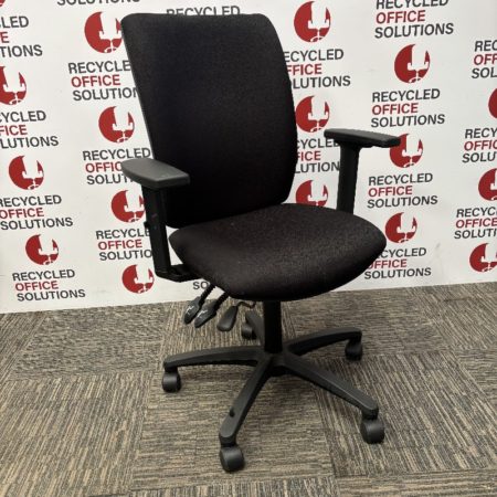 black 'Verco Pop' operator chair
