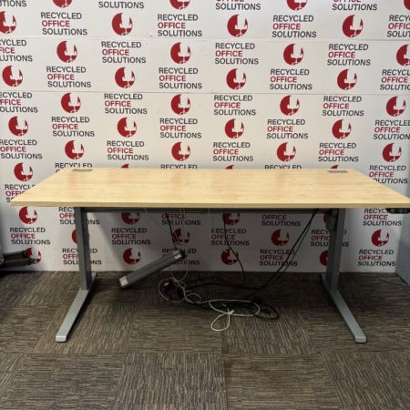 Maple Effect 180cm Electric Sit-Stand Desk