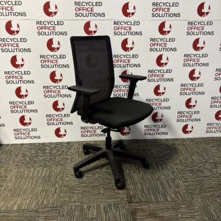 Black Mesh Back Operator Chair