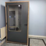 Grey 1 Person Phone/Workstation Both