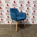 Blue Mid Height Armchair