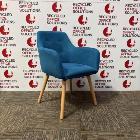 Blue Mid Height Armchair