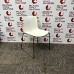 White "Arper Catifa 46" Meeting Chair
