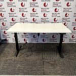 140cm White Electric Sit Stand