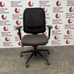 Black And Dark Grey "Boss Design" Operator Chair - Grade B