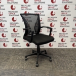 Black Mesh Back operator Chair