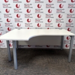 White 160cm LH Corner Desk